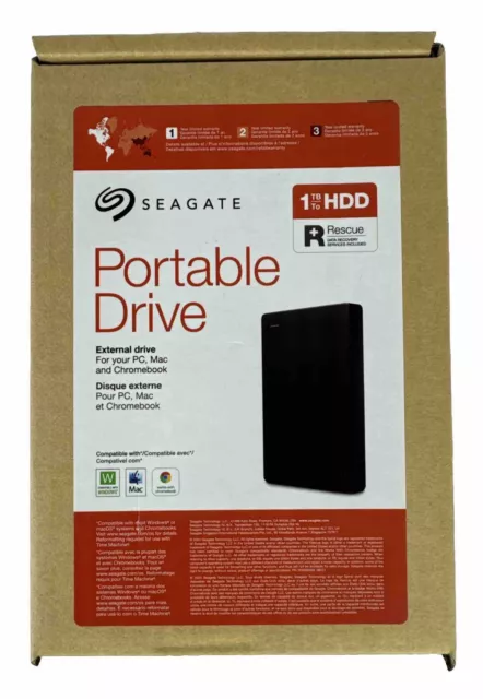 Seagate Expansion Portable 1TB externe Festplatte USB3.0 schwarz STGX1000400 NEU