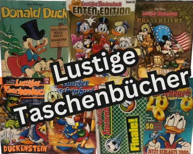 Lustige Taschenbücher I gebraucht I sehr guter Zustand I verschiedene Jahre