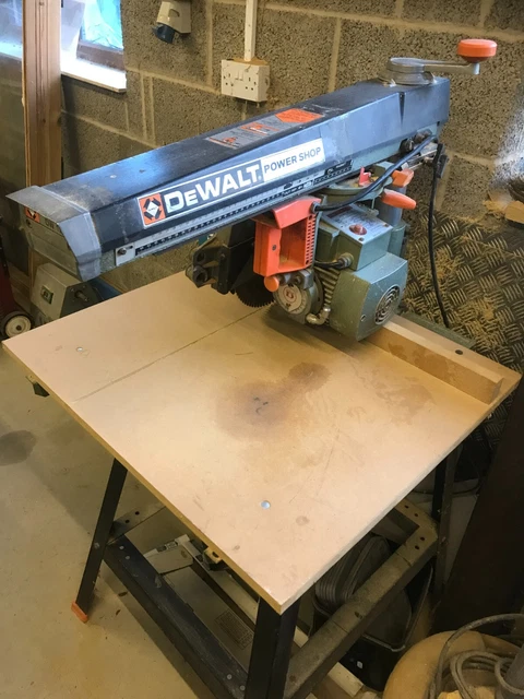 DEWALT DW125 RADIAL Arm Cross Cut Saw Great Condition 350.00