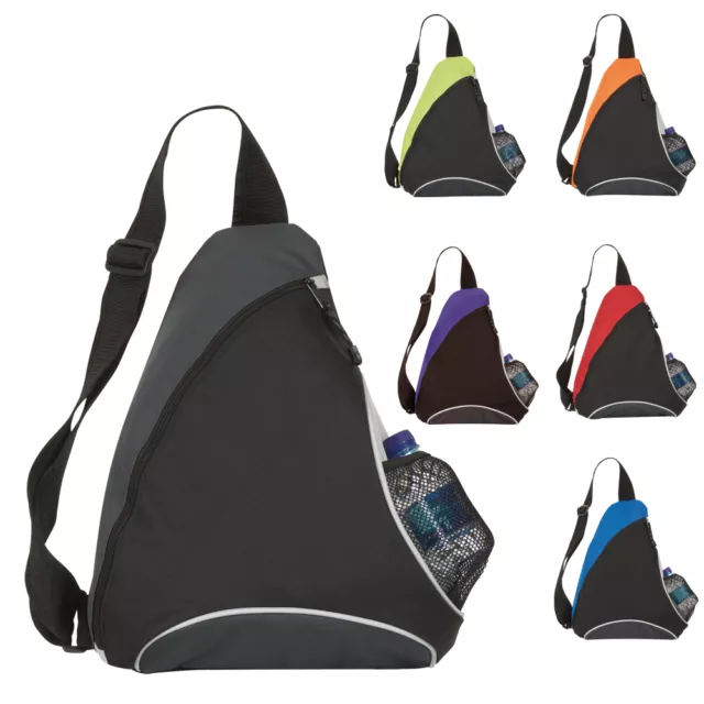 Back to School Sling Bag Mono Strap Men Women Kids Sports Rucksack Crossbody Bag