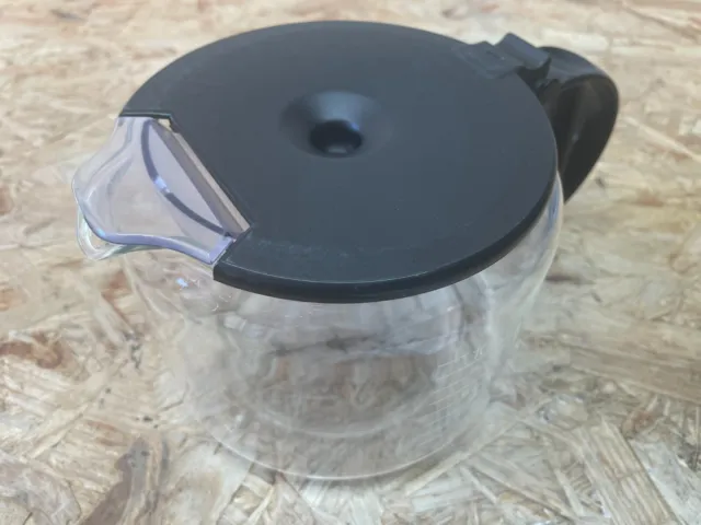 Glaskanne Kaffeekanne mit Deckel für Kaffeemaschine BRAUN Typ 4069