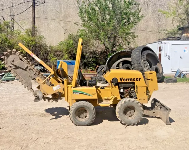 2008 Vermeer RT450 Trencher; OPERATION VIDEO