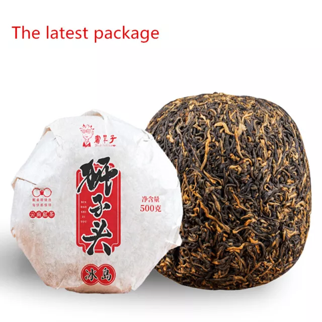 Premium Dianhong Tea Black Tea Organic Gold Lion Head Tea Gold Melon Hao Tea500g