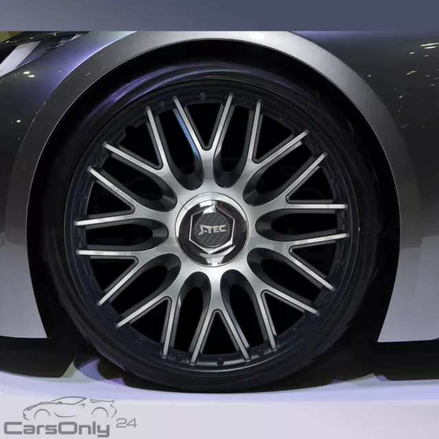4x RADKAPPEN 16 ZOLL ORDEN BLACK SCHWARZ FÜR BMW OPEL FORD