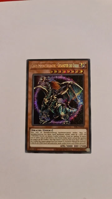 Chaos Imperatordrache Gesandter Des Endes Neuer Effekt 25TH CHAOS-IMPERATORDRACHE - Gesandter des Endes IOC-DE000 Secret Rare