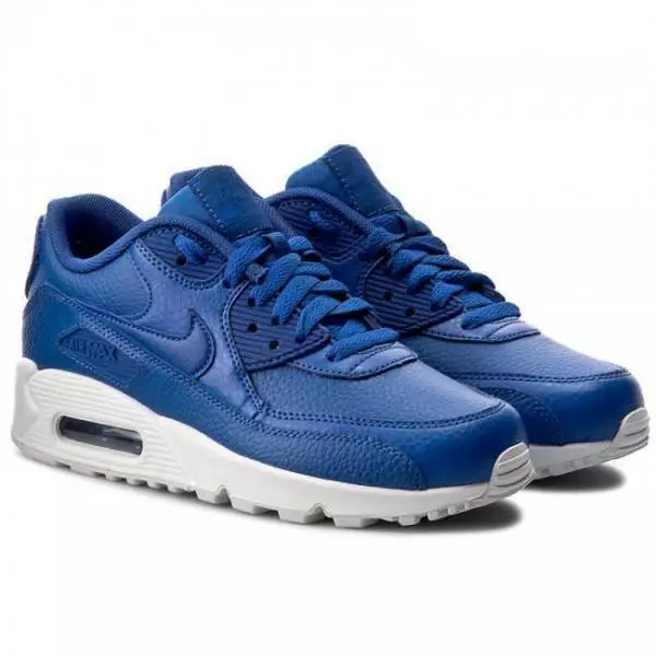 Scarpe Sneakers Unisex Nike Original Air Max  90 Ltr Gs 724821 402 Pelle Ai New