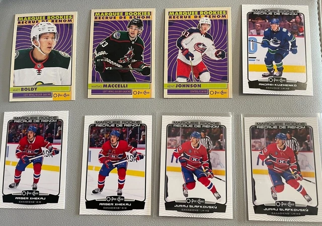 22-23 Upper Deck O-Pee-Chee Marque Rookie Base & Retro - Pick your card!