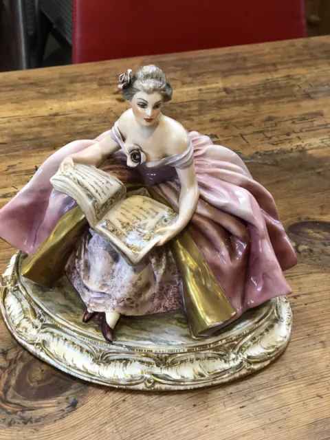 Capodimonte- Guido Cacciapouti 1892-1953 Figurine Italy (small chips to back)