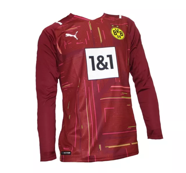 Borussia Dortmund BVB Torwart Trikot 2021/22 Puma Cordovan M L XL XXL