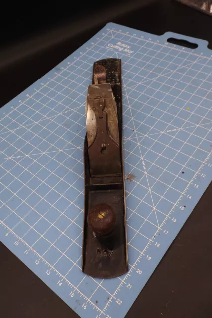 Vintage STANLEY No.7 Wood Carpenters Plane SMOOTH SOLE PLANE