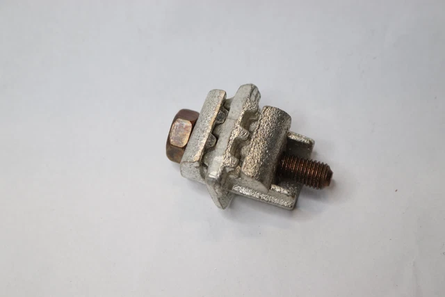 (4-Pk) Vice Type Distribution Ground Connector Single Bolt VC-167P