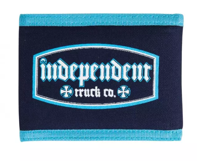 INDEPENDENT TRUCKS CO' -Wallet - Re Labled - Skateboard Wallet Denim/Light Blue