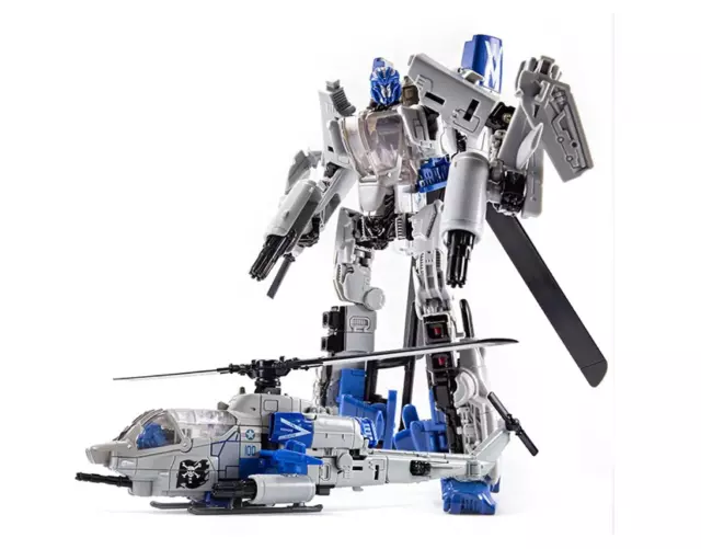 Action Figure Transformers Giocattolo Trasformazione in Elicottero alto 22cm