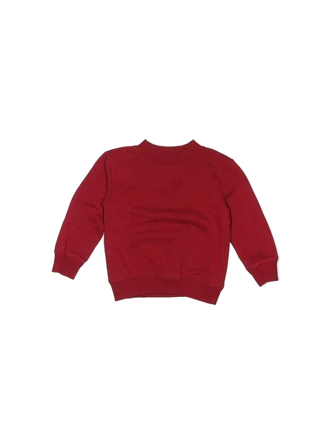 Leveret Boys Red Sweatshirt 2T