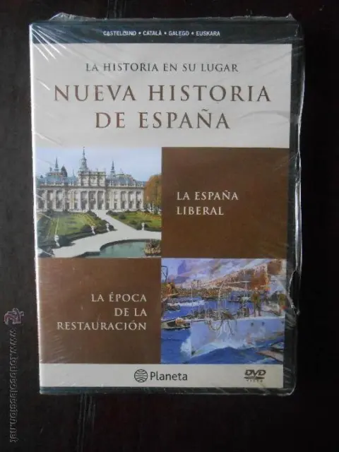 Dvd Nueva Historia De España 9 - La España Liberal - La Epoca De La Restauracion