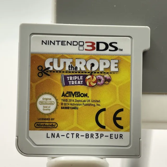  Cut The Rope: Triple Treat - Nintendo 3DS : Activision Inc:  Video Games