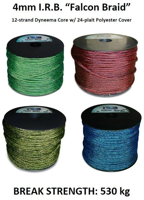 Australian Made 4mm Dyneema Rope *PER METRE* Halyard Sheet Boat Sailing Spectra