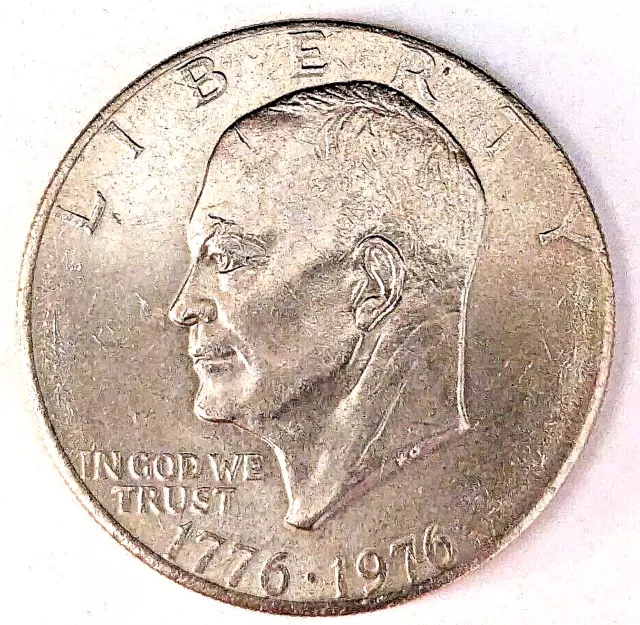 1976-(P) Bicentennial Eisenhower Dollar Coin~Free Shipping~$1 Face~116
