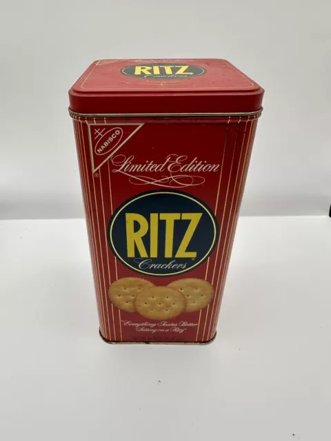 Ritz Cracker Tin 1986