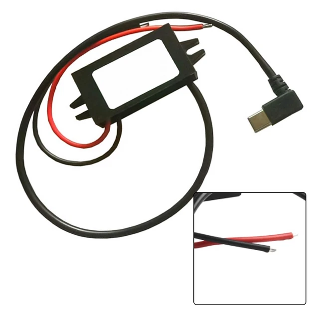 GPS und Auto Recorder Wasserdichter Konverter 12 V auf 5 V 3A niedriger Heizzust