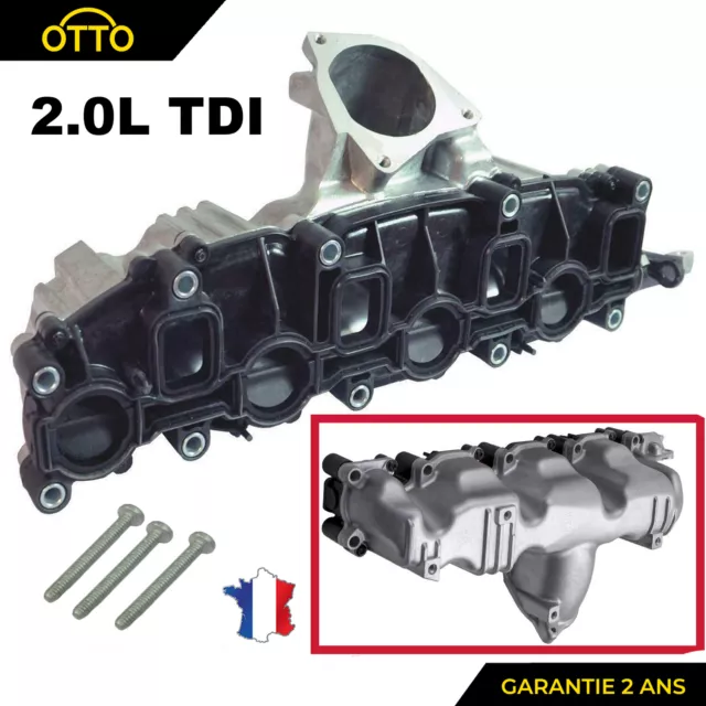 Cache Culbuteurs Collecteur Admission d'Air pour VW GOLF PASSAT TIGUAN 2,0 Tdi