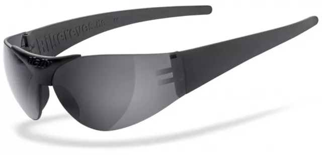 Helly Bikereyes Moab 4 Sonnenbrille (Black/Mat,One Size)