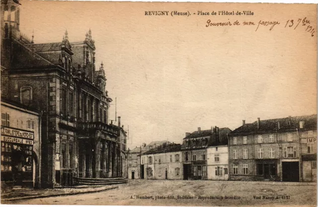 CPA Revigny (Meuse) -Place de l'Hotel de-Ville (178646)