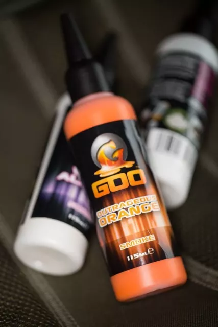 Korda Goo Outrageous Orange Smoke Liquid Attractant / Carp Fishing