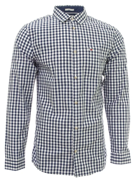 Lot De 2 Chemises Thomas Pink Homme Vichy Rouge/Blanc/Bleu - Taille XL 17'½ - Occasion TB