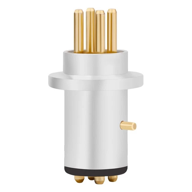 10 Connettori DIN Maschio 4 Pin Con Manico In Plastica - Cavo/spina