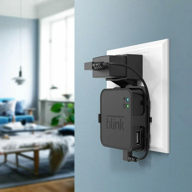 Holaca Outlet Wall Mount with Power Cable for Blink XT2 Sync Module, Blink Mini