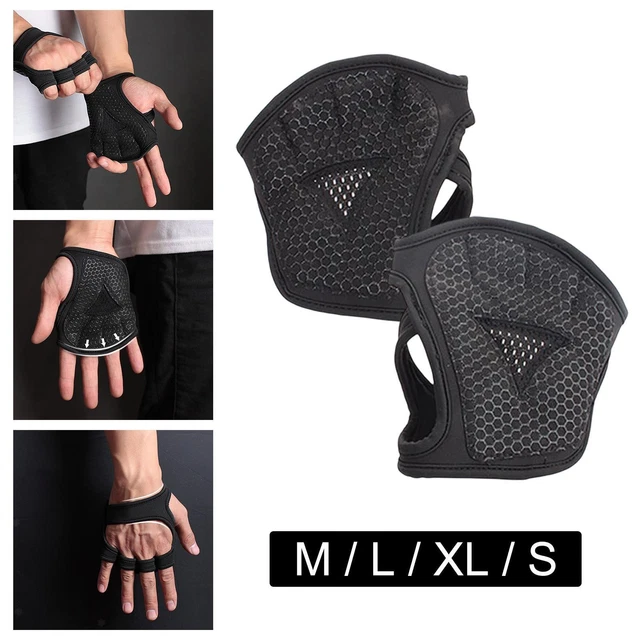 Gants d'entraînement de gymnastique Gants d'haltérophilie à demi-doigts pour