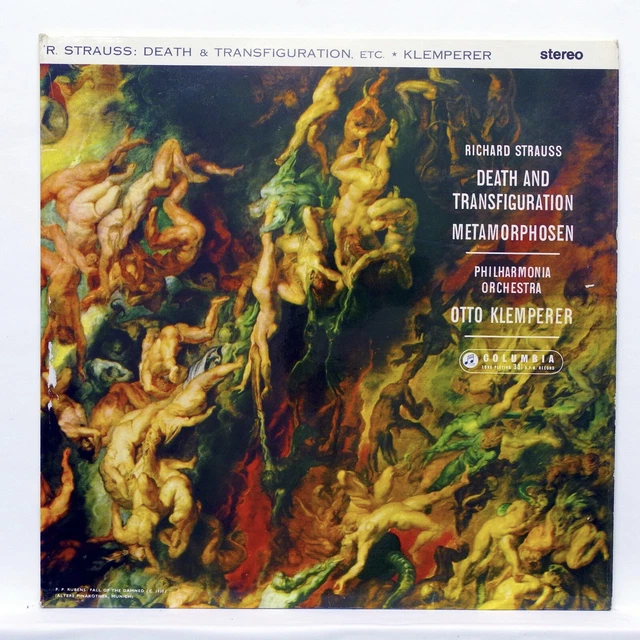 SAX 2437 - OTTO KLEMPERER - STRAUSS tod und verklarung - COLUMBIA LP EX+
