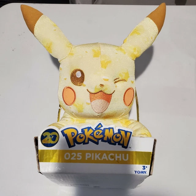 Coffret Pokémon 025 Pikachu Or - 20ème Anniversaire Tomy - Neuf - Figurine Collection