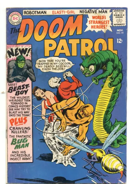 Doom Patrol #99 & Teen Titan #6- 1st appearances Beast Boy meet with titans