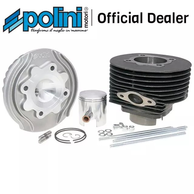 130cc?57 Polini Thermal Group with Racing Head Per Vespa ET3 Spring 125