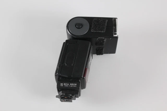 Metz Mecablitz 54 MZ-4i Electronic Flash with SCA 3502 Adapter Leica 3