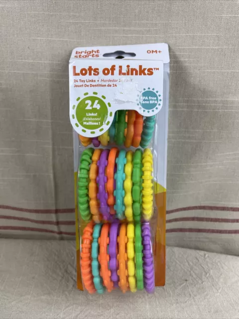 Bright Starts - Lots of Links - 24 count - NEW