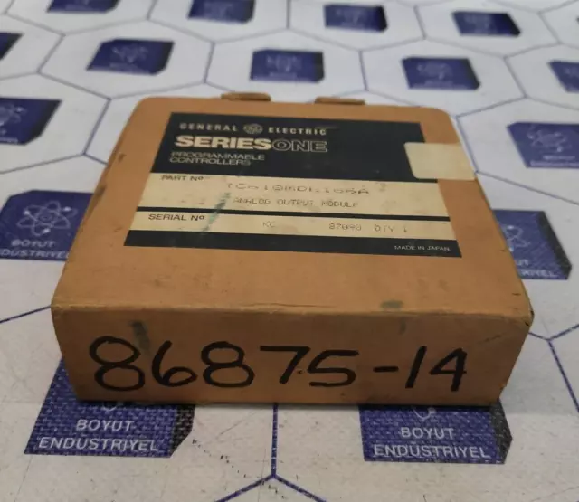 General Electric GE IC610MDL166A Analog Output Module Free Express Shipping