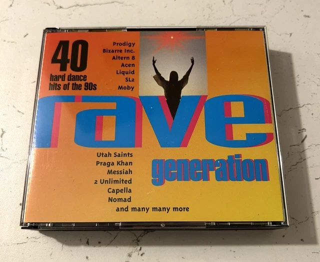 RAVE GENERATION rare old skool dance CD £14.99 - PicClick UK