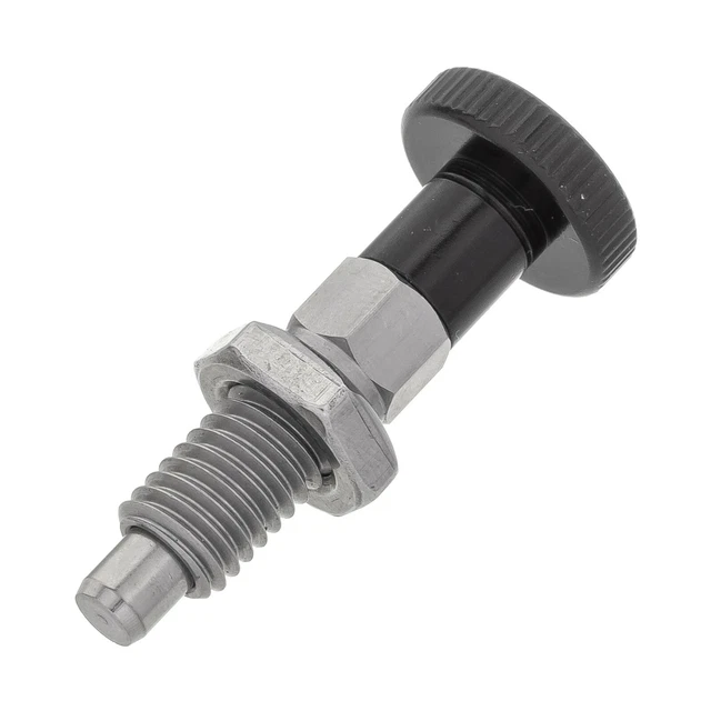 INDEXING SPRING PLUNGER Retractable M8 x 5mm Stainless Steel Pin Bolt