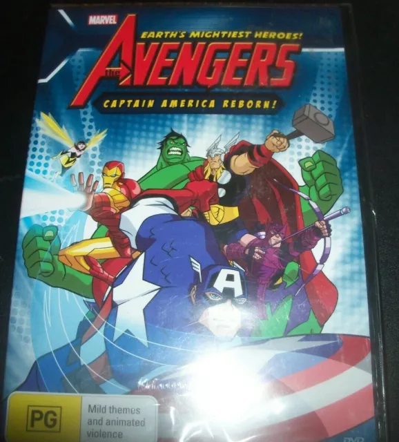 THE AVENGERS: Captain America Reborn (Australia Region 4) DVD - NEW