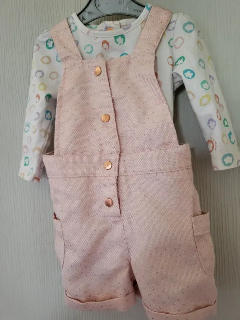 Ted Baker Baby Girls Playsuit / Outfit Age 3-6 Month's Excellent Clean Condition