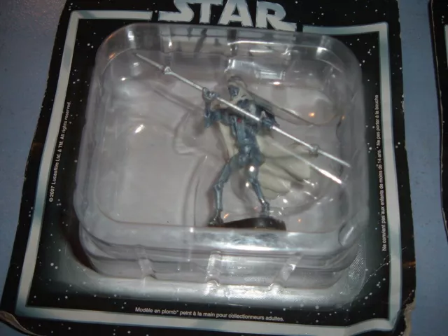 Figurine En Plomb Star Wars Neuve Atlas - Garde Du Corps General Grievous