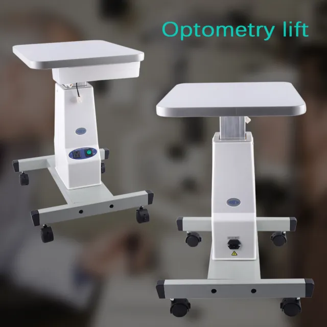Ophthalmic Motorized Electric Work Table Motorized Lifting Table Eyeglass Device