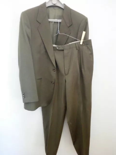 vidaXL Completo da Uomo a 2 Pezzi in Lino Taglia 50 Grigio Scuro Vestito Abito