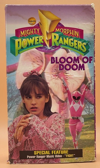 Power Rangers Bloom MIGHTY MORPHIN POWER Rangers - Bloom of Doom VHS 1994 **Buy 2 Get 1 ...