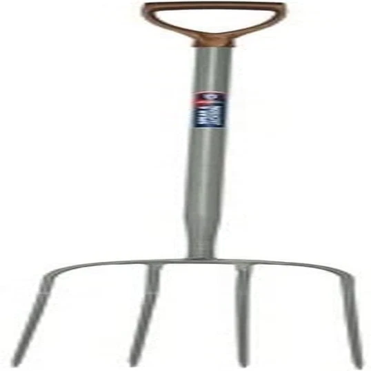 1636DE Agricultural Manure Fork, Multicoloured