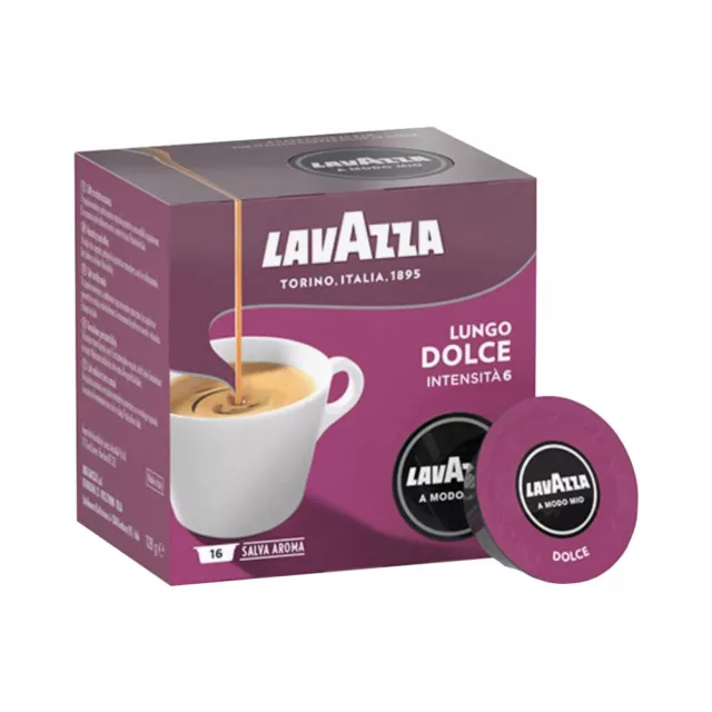 Lavazza Lungo Dolce Kapseln für "A Modo Mio" Maschinen (5er Pack) 3