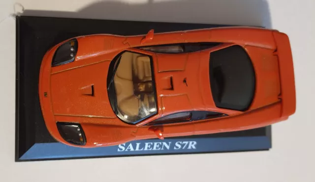 Saleen S7R Italy Sports Car + Crystal Case
